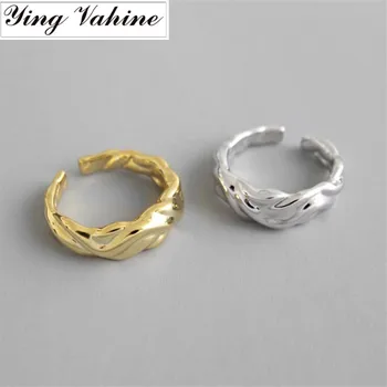 ying Vahine 100% 925 Sterling Silver Irregular Concave Convex Surface Open Rings for Women
ying Vahine 100% 925 Sterling Silver Irregular Concave Convex Surface Open Rings for Women