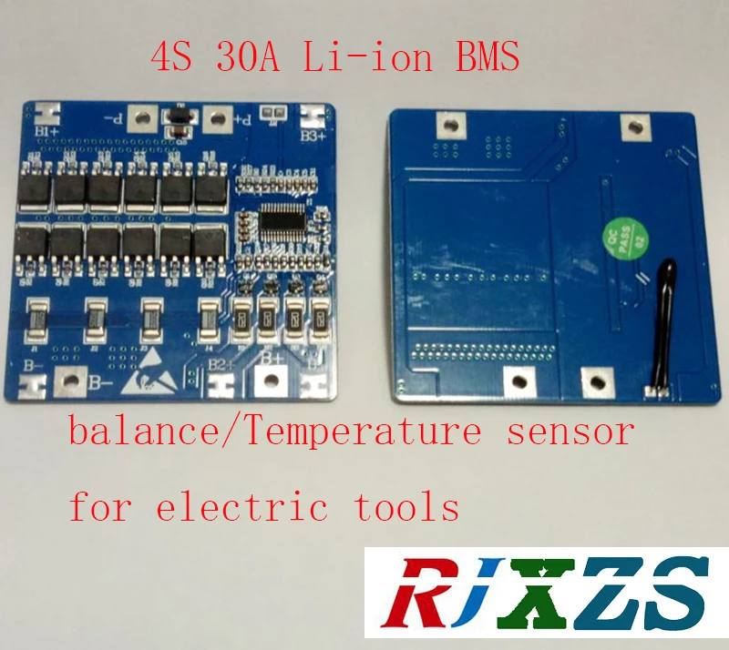 4S 30A lipo lithium Polymer BMS/PCM/PCB battery protection board for 4 Packs 18650 Li-ion Battery Cell w/balance w/temperature
4S 30A lipo lithium Polymer BMS/PCM/PCB battery protection board for 4 Packs 18650 Li-ion Battery Cell w/balance w/temperature