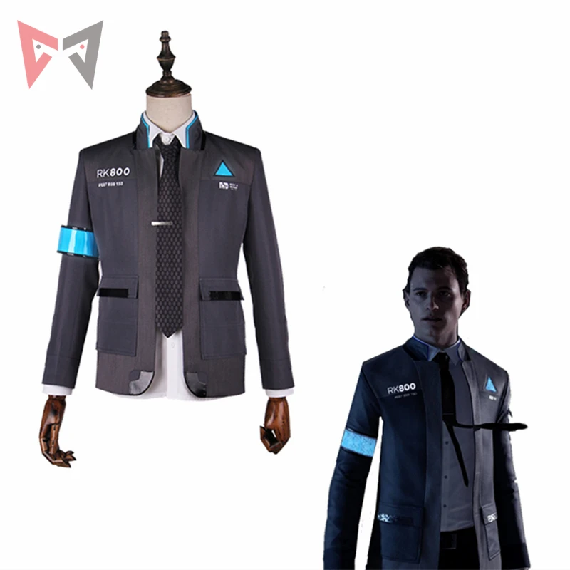 New MMGG Detroit: Become Human cosplay Connor cosplay costume high quality set in stock
New MMGG Detroit: Become Human cosplay Connor cosplay costume high quality set in stock