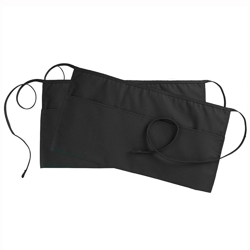 Black Waterproof Half Apron Catering Baking Bar Hotel Waiter Kitchen Home Apron 3 Pocket Ladies Mens Cotton Short Waist Chefs
Black Waterproof Half Apron Catering Baking Bar Hotel Waiter Kitchen Home Apron 3 Pocket Ladies Mens Cotton Short Waist Chefs
