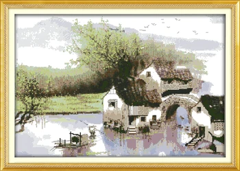 Enjoyable Jiangnan spring counted printed on fabric DMC 14CT 11CT Cross Stitch kits,embroidery needlework Sets,Home Decor
Enjoyable Jiangnan spring counted printed on fabric DMC 14CT 11CT Cross Stitch kits,embroidery needlework Sets,Home Decor
