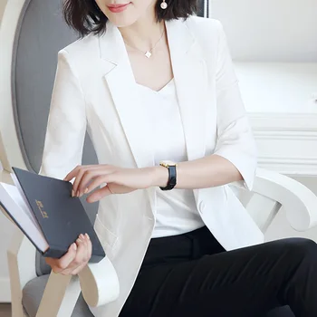 New hot short shrug professional white small suit female jacket Slim retro OL spring and autumn thin waist suit
New hot short shrug professional white small suit female jacket Slim retro OL spring and autumn thin waist suit