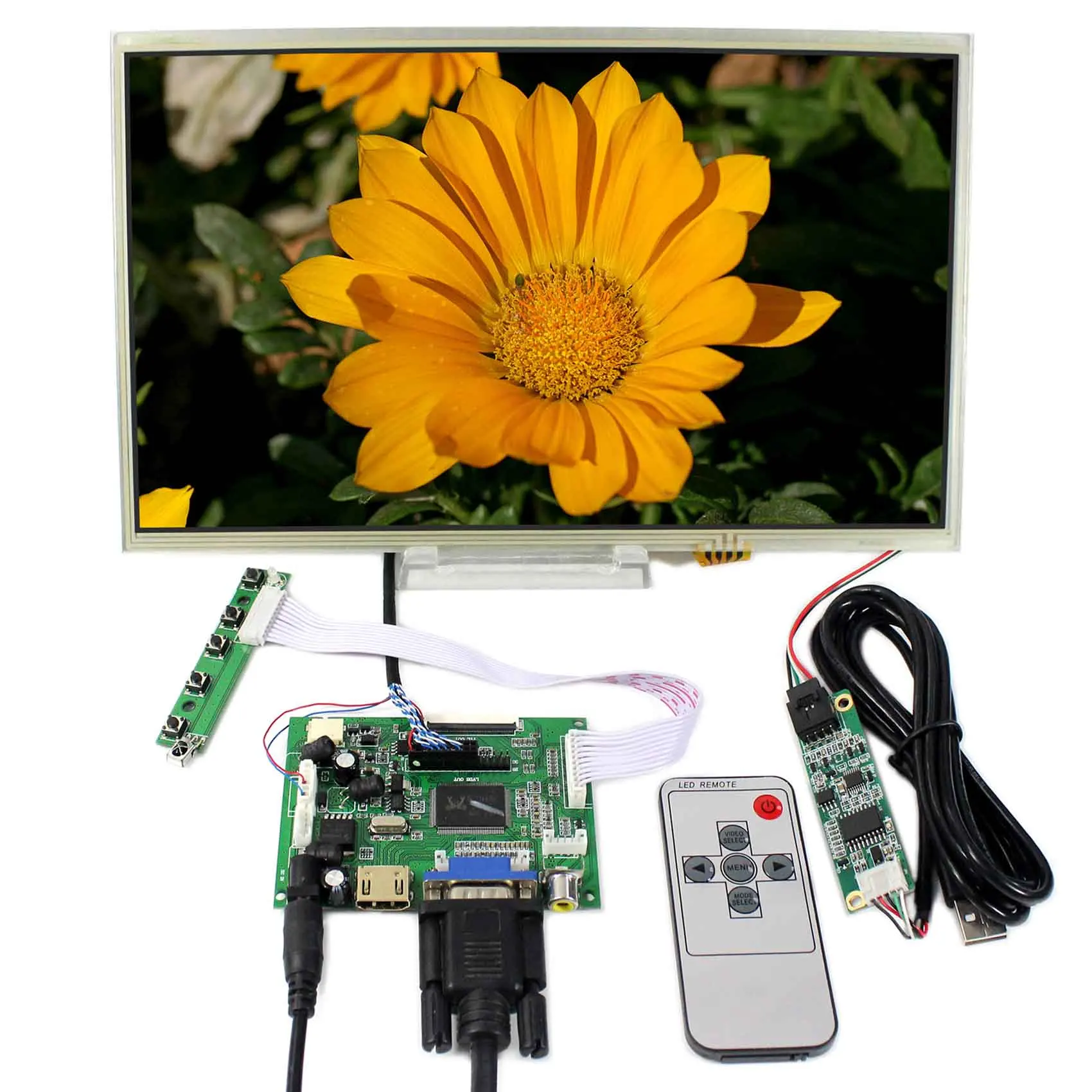Плата ЖК-контроллера HD MI VGA 2AV + сенсорный ЖК-экран 12,1 дюйма 1366x768 HSD121PHW1
Плата ЖК-контроллера HD MI VGA 2AV + сенсорный ЖК-экран 12,1 дюйма 1366x768 HSD121PHW1