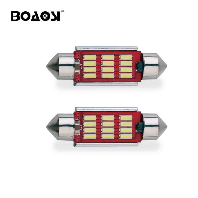 BOAOSI 2x Extremely Bright Canbus Error Free 31mm 36mm 39mm 41mm Festoon Dome C5W Car LED Light Bulb White Crystal Blue
BOAOSI 2x Extremely Bright Canbus Error Free 31mm 36mm 39mm 41mm Festoon Dome C5W Car LED Light Bulb White Crystal Blue