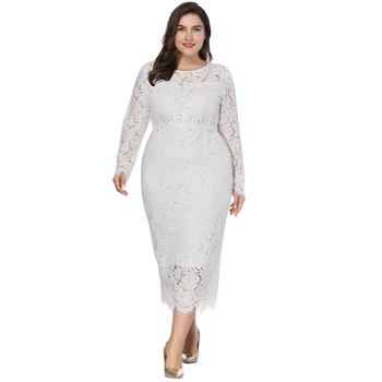 2019 Women Long Dress for Wedding Party Elegant Slim Club Party Dress O Neck Long Sleeve Hollow Out Lace Dress Sukienka letnia
2019 Women Long Dress for Wedding Party Elegant Slim Club Party Dress O Neck Long Sleeve Hollow Out Lace Dress Sukienka letnia