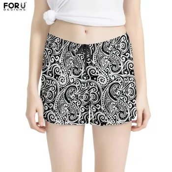 FORUDESIGNS Women Shorts Polynesian Traditonal Tribal Style Prints Casual Breathable Fitness Shortpants Lace Up Sleep Bottoms
FORUDESIGNS Women Shorts Polynesian Traditonal Tribal Style Prints Casual Breathable Fitness Shortpants Lace Up Sleep Bottoms