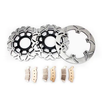 BIKINGBOY Front Rear Brake Discs Disks Rotors Pads For Honda VTX 1800 R 02 03 04 05 06 07 VTX 1800 C 2002 2003 2004 2005 2006 07
BIKINGBOY Front Rear Brake Discs Disks Rotors Pads For Honda VTX 1800 R 02 03 04 05 06 07 VTX 1800 C 2002 2003 2004 2005 2006 07