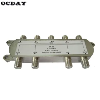 SP-08 8-Way Signal Satellite Splitter TV Antenna RF Coaxial Cable Splitter Wholesale
SP-08 8-Way Signal Satellite Splitter TV Antenna RF Coaxial Cable Splitter Wholesale