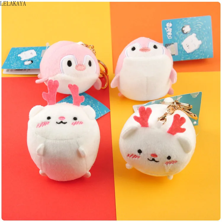 Plush Keychains Animals Bear Penguin Soft Stuffed Creative Kids Lovely Christmas Mini Xmas Pendant Kawaii Bag Hanging Ornament
Plush Keychains Animals Bear Penguin Soft Stuffed Creative Kids Lovely Christmas Mini Xmas Pendant Kawaii Bag Hanging Ornament