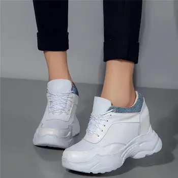 2019 Punk Creepers Tennis Shoes Women Trainers Shoes Cow Leather Wedges High Heel Pumps Lace Up Breathable Sneakers Casual Shoes 
2019 Punk Creepers Tennis Shoes Women Trainers Shoes Cow Leather Wedges High Heel Pumps Lace Up Breathable Sneakers Casual Shoes