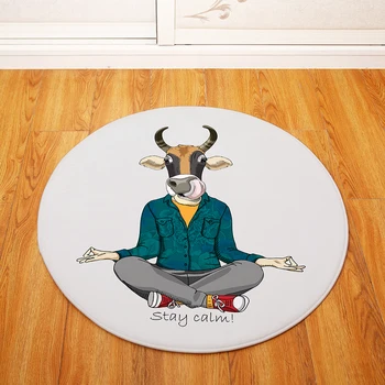 Modern Fashion Nordic Cartoon Sheep Round Chair/Table Desk Mat Living Room Bedroom Area Rug Decorative Carpet
Modern Fashion Nordic Cartoon Sheep Round Chair/Table Desk Mat Living Room Bedroom Area Rug Decorative Carpet
