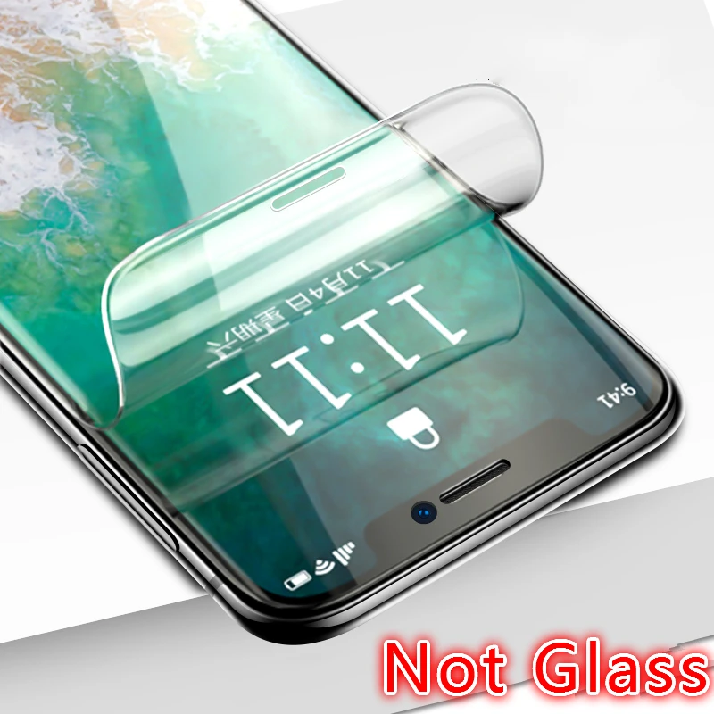 Mzxtby Clean Full Cover Soft Hydrogel Film Screen Protector On The For iphone 6 6S 7 8 plus X 10 Xr Xs Max Film Soft Not Glass
Mzxtby Clean Full Cover Soft Hydrogel Film Screen Protector On The For iphone 6 6S 7 8 plus X 10 Xr Xs Max Film Soft Not Glass