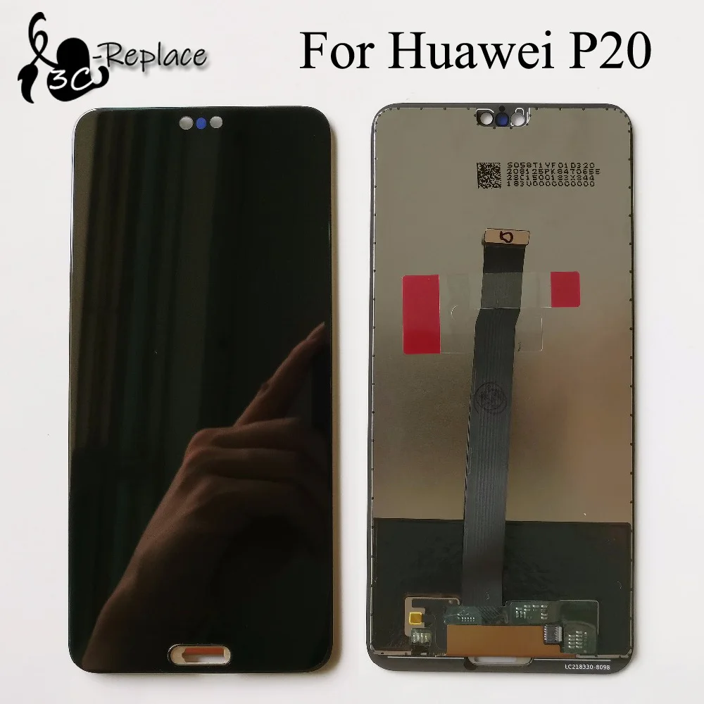 Original For Huawei P20 LCD Display + Touch Screen Digitizer Assembly Replacement for EML TL00 L29 29C L09 L09C AL00 L22
Original For Huawei P20 LCD Display + Touch Screen Digitizer Assembly Replacement for EML TL00 L29 29C L09 L09C AL00 L22