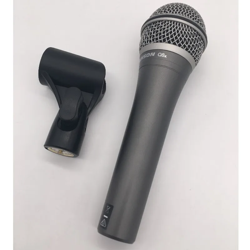 Original SAMSON Q8X updated version Q8 professional dynamic vocal microphone handheld mic for professional live&studio recording
Original SAMSON Q8X updated version Q8 professional dynamic vocal microphone handheld mic for professional live&studio recording
