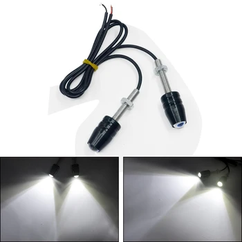 

2pcs 8W Daytime Running Lights Source Backup Reversing Parking Signal Lamp Fog light Waterproof 18mm Eagle Eye LED