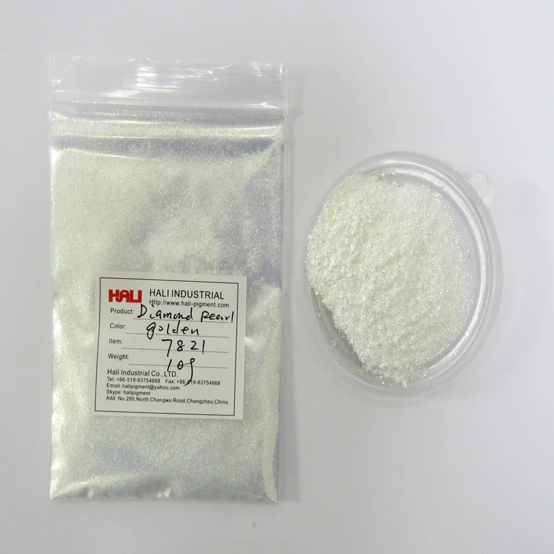Diamond pearl pigment, pearlescent powder,mica powder,1lot=10g,item:7821,color:golden,particle size:50-200um;free shipping...
Diamond pearl pigment, pearlescent powder,mica powder,1lot=10g,item:7821,color:golden,particle size:50-200um;free shipping...