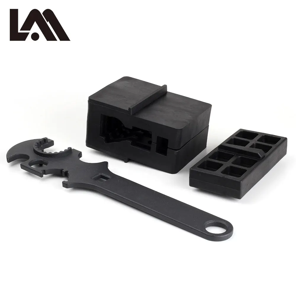 Lambul Gunsmith Armorer's 5.56 / .223 AR15 M4 M16 Rifle Tool Kit Stock Combo Wrench Lower Upper Vise Block Wrench Free Shipping
Lambul Gunsmith Armorer's 5.56 / .223 AR15 M4 M16 Rifle Tool Kit Stock Combo Wrench Lower Upper Vise Block Wrench Free Shipping