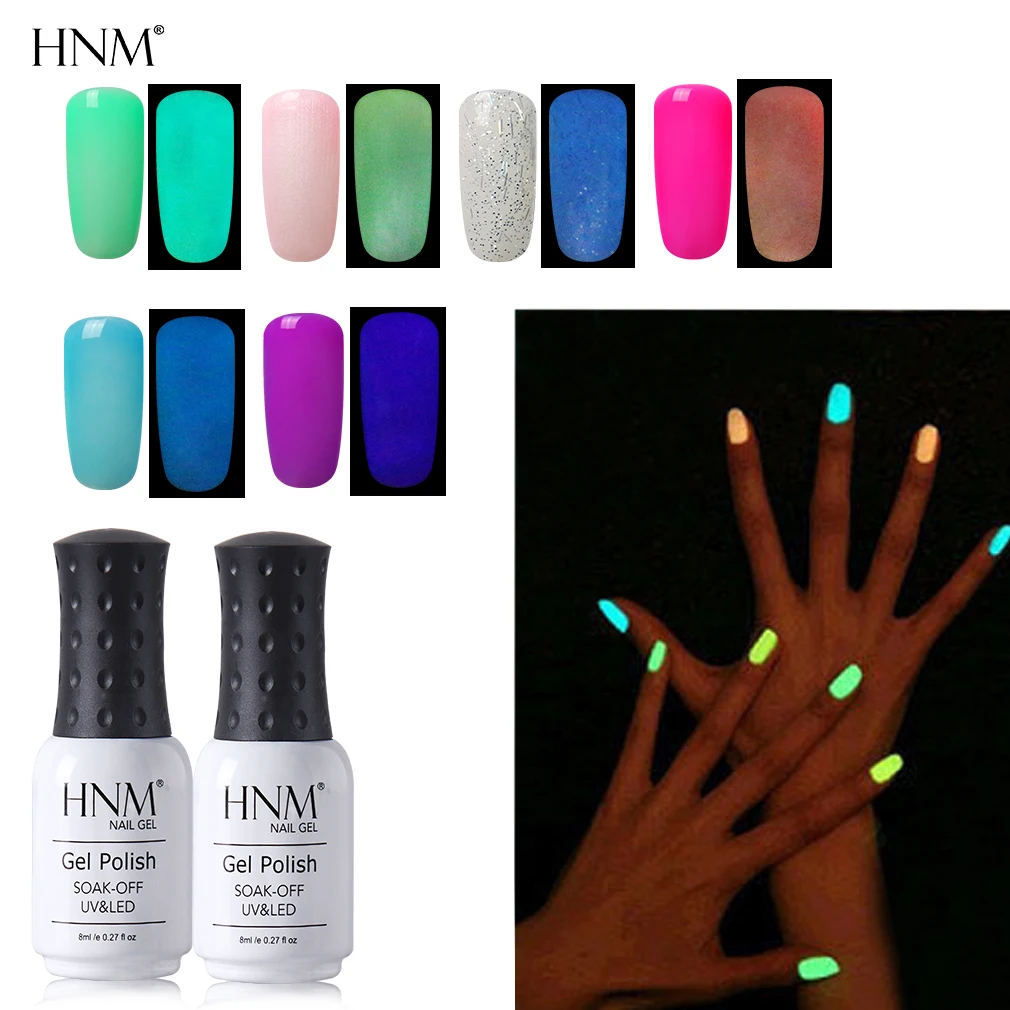 

HNM 8ml UV LED Stamping Paint Nail Polish Fluorescence Vernis a Ongle Nail Art Nagellak Nail Gelpolish Long Gellak Lacquer Lucky