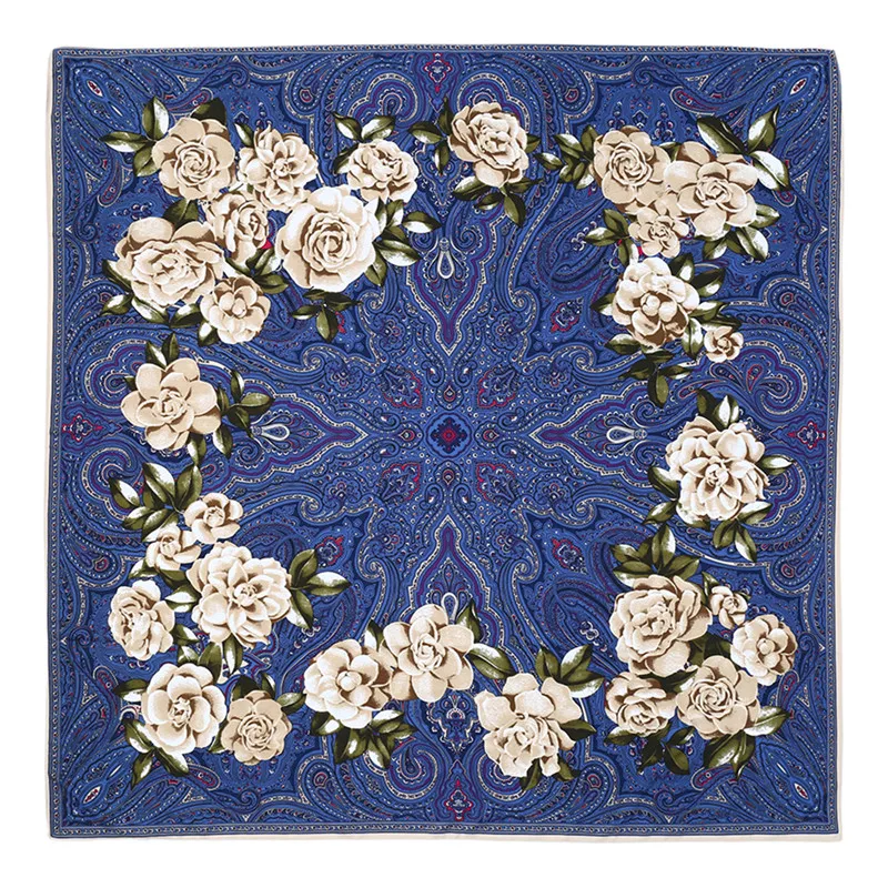 POBING 100% Silk Scarf Women Cashew Floral Print Stoles Bandana Female Beach Shawl&Wrap Large Foulard Square Scarves 130*130CM
POBING 100% Silk Scarf Women Cashew Floral Print Stoles Bandana Female Beach Shawl&Wrap Large Foulard Square Scarves 130*130CM