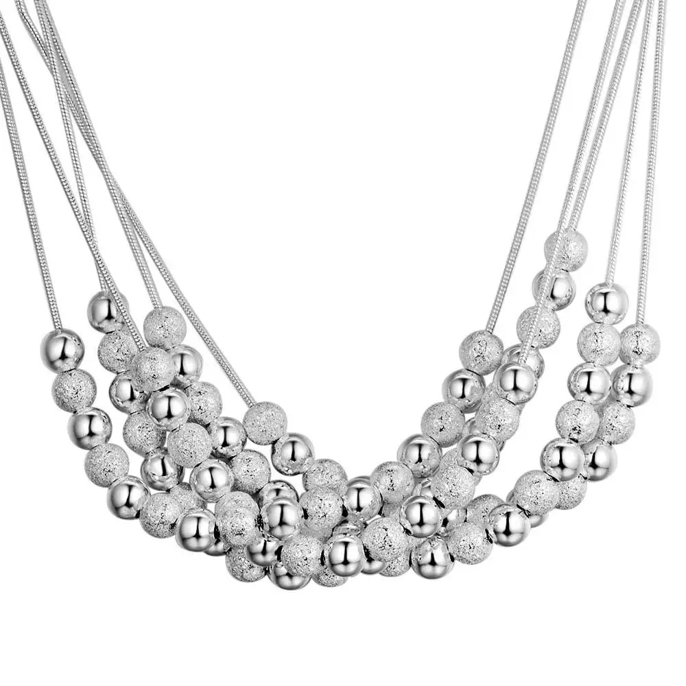 Hot silver wire bead chokers necklaces fashion jewelry party beautiful style for woman Top quality AN506
Hot silver wire bead chokers necklaces fashion jewelry party beautiful style for woman Top quality AN506