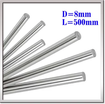 FREE SHIPPING 3pcs S8X500MM chromed Cylinder Linear Rail Round Rod Shaft Linear Motion guide rail round rod Shaft for CNC XYZ
FREE SHIPPING 3pcs S8X500MM chromed Cylinder Linear Rail Round Rod Shaft Linear Motion guide rail round rod Shaft for CNC XYZ