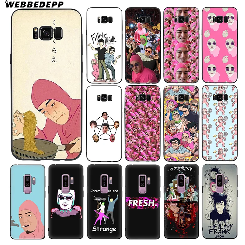 WEBBEDEPP The Filthy Frank Shows Soft TPU Silicone Case for Samsung Galaxy S10 S10e S9 S8 Plus S7 S6 Edge & J6
WEBBEDEPP The Filthy Frank Shows Soft TPU Silicone Case for Samsung Galaxy S10 S10e S9 S8 Plus S7 S6 Edge & J6