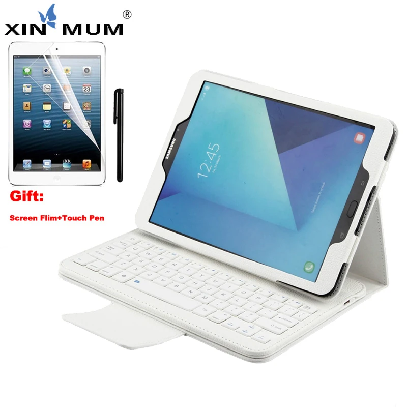 XIN-MUM Bluetooth Keyboard Case For Samsung Galaxy Tab S3 9.7inch T820 T825 Lychee PU Leather Wireless Keyboard Flip Cases
XIN-MUM Bluetooth Keyboard Case For Samsung Galaxy Tab S3 9.7inch T820 T825 Lychee PU Leather Wireless Keyboard Flip Cases
