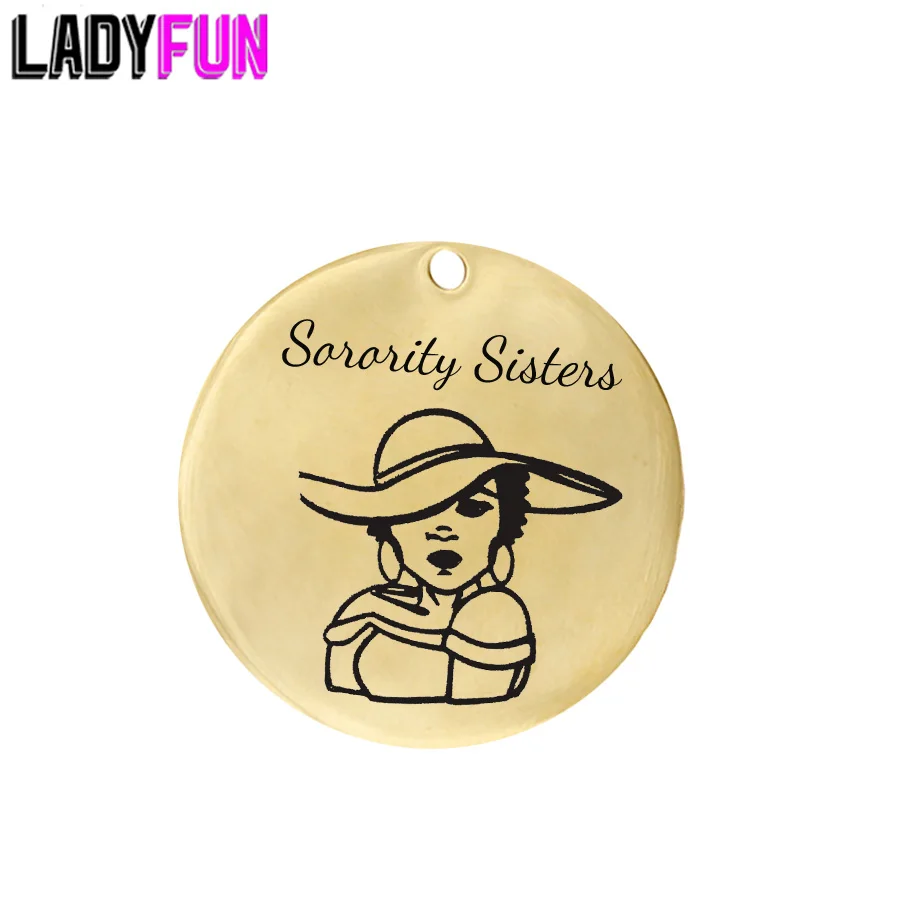 Ladyfun Customizable Sorority Sisters Pendant Charm Round 25mm Soul Sisters Sisterhood Charms Gifts For Her
Ladyfun Customizable Sorority Sisters Pendant Charm Round 25mm Soul Sisters Sisterhood Charms Gifts For Her