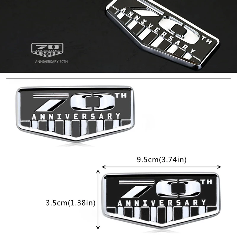 70th Anniversary Edition Car Body Side Fender Rear Trunk Sticker For Jeep Wrangler JK TJ Grand Cherokee Compass Patriot Renegade
70th Anniversary Edition Car Body Side Fender Rear Trunk Sticker For Jeep Wrangler JK TJ Grand Cherokee Compass Patriot Renegade