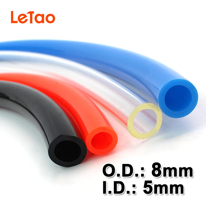 1meter/lot 8*5mm PU tube Air Hose Pneumatic Pipe Polyurethane Tubing OD 8mm ID 5mm Compressor High Quality Pneumatic Fittings 
1meter/lot 8*5mm PU tube Air Hose Pneumatic Pipe Polyurethane Tubing OD 8mm ID 5mm Compressor High Quality Pneumatic Fittings