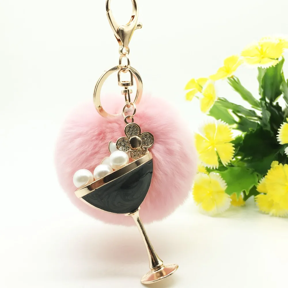 2017 new trinket fake pompom keychain bunny keychains on bag rabbit fur Keychain fur pom pom charms for bags anime
2017 new trinket fake pompom keychain bunny keychains on bag rabbit fur Keychain fur pom pom charms for bags anime