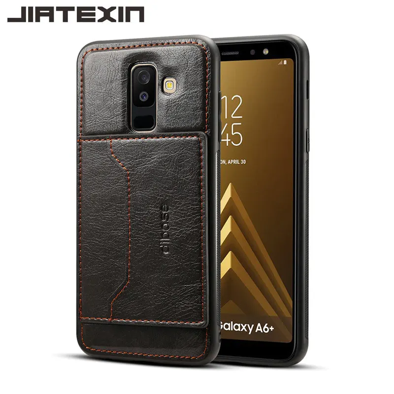 JIATEXIN TPU Bumper Case For Samsung Galaxy A6 (2018) PU Leather Cover Shell For A6 Plus + (2018) Holder With Card Pocket Capa
JIATEXIN TPU Bumper Case For Samsung Galaxy A6 (2018) PU Leather Cover Shell For A6 Plus + (2018) Holder With Card Pocket Capa