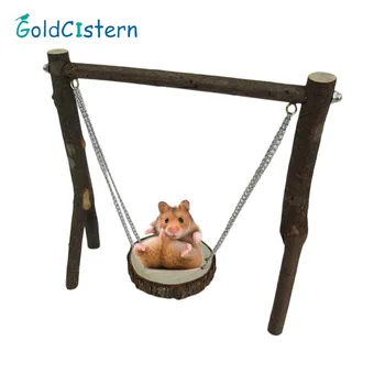 1pc Wooden Small pet Swing Hanging Pet Hammock Mouse Rat Bird Hamster Suspension Hanging Hamster Toys With Holders
1pc Wooden Small pet Swing Hanging Pet Hammock Mouse Rat Bird Hamster Suspension Hanging Hamster Toys With Holders