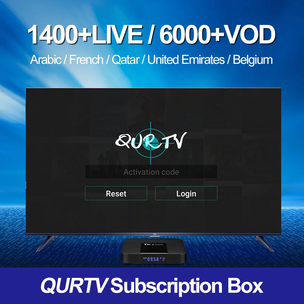 TVpao QURTV IPTV Subscription UK Germany Live Channels along with VODs Renewaw Services for Android OTT Box
TVpao QURTV IPTV Subscription UK Germany Live Channels along with VODs Renewaw Services for Android OTT Box