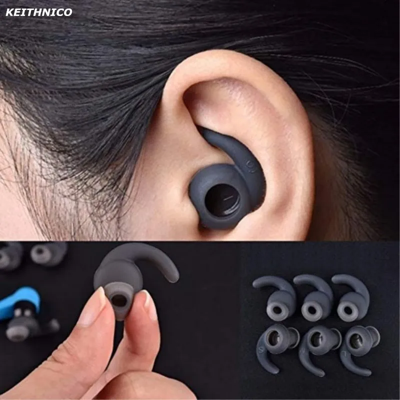 KEITHNICO 3Pairs Silicone Replacement Earbuds Cover Soft Ear Hook for JBL Sports Bluetooth Headset S M L
KEITHNICO 3Pairs Silicone Replacement Earbuds Cover Soft Ear Hook for JBL Sports Bluetooth Headset S M L