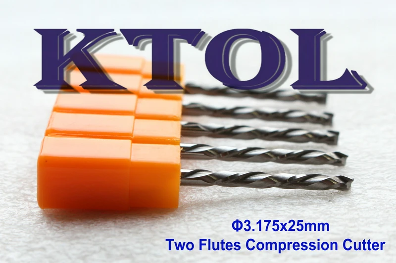 Good Up& DOWN Cut! 3.175x25MM 2 Flute Solid Carbide Endmill CNC Wood Cutter Tools,CNC End Mill Set Woodworking Router Bits Tool
Good Up& DOWN Cut! 3.175x25MM 2 Flute Solid Carbide Endmill CNC Wood Cutter Tools,CNC End Mill Set Woodworking Router Bits Tool