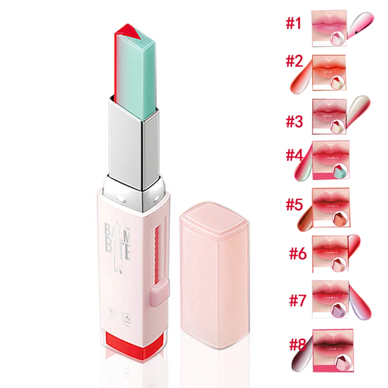 Fashion Korean Bite Lipstick V Cutting Two Tone Tint Silky Moisturzing Nourishing Lipsticks Balm Lip Cosmetic well W98 @
Fashion Korean Bite Lipstick V Cutting Two Tone Tint Silky Moisturzing Nourishing Lipsticks Balm Lip Cosmetic well W98 @