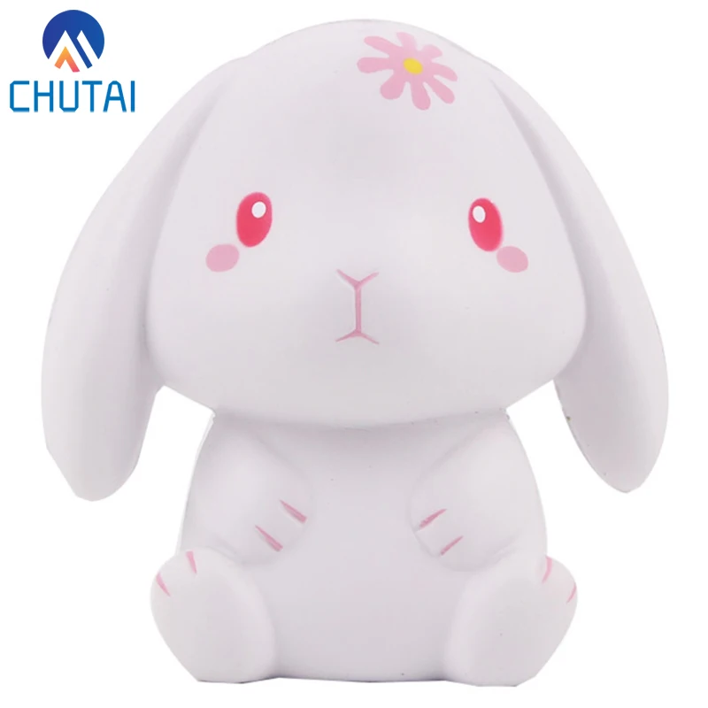 

Kawaii Jumbo Rabbit Squishy Simulation Cream Scented Slow Rising Squishies Creative Soft Stress Relief Squeeze Toys 11x10 CM