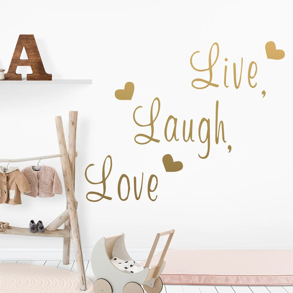 Carved live laugh love Removable Pvc Wall Stickers for Living Room Company School Office Decoration Art Decal
Carved live laugh love Removable Pvc Wall Stickers for Living Room Company School Office Decoration Art Decal