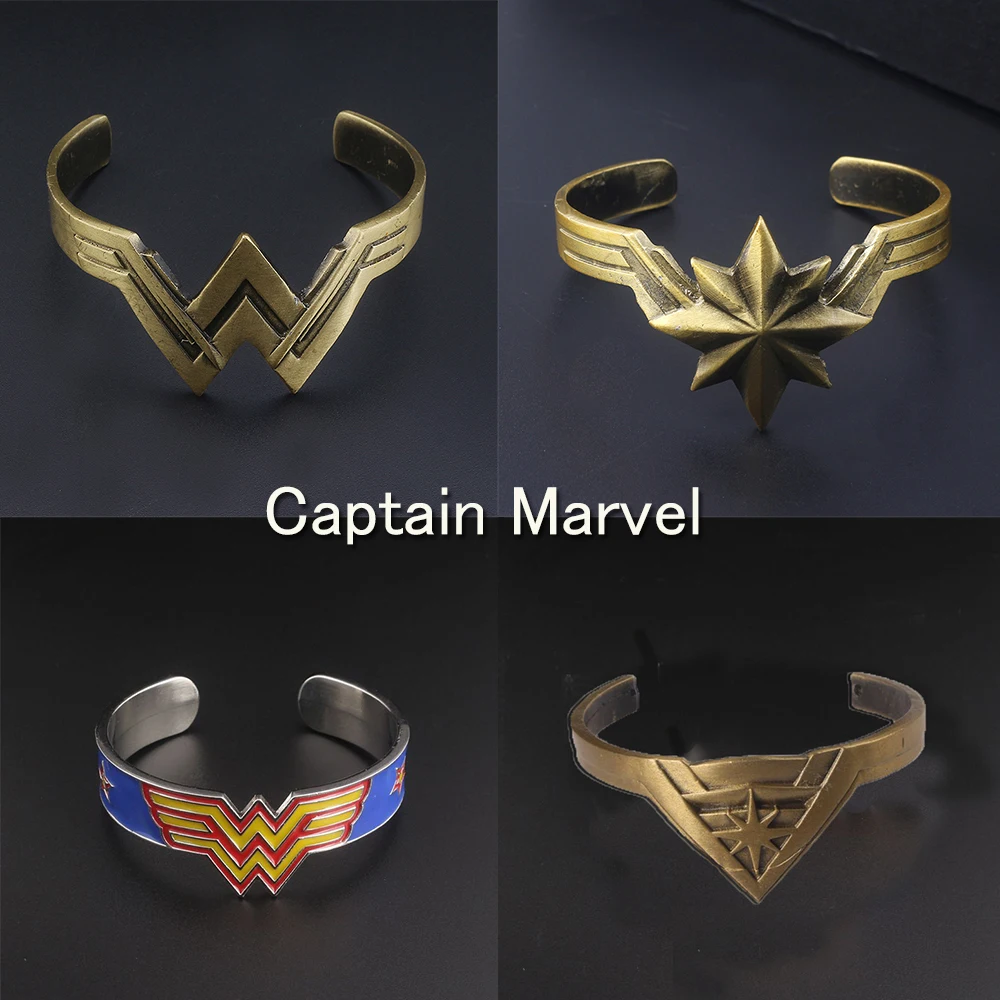 20Pcs Captain Marvel Carol Danvers Bracelet Bangle Superhero Wonder Woman Symbol Charm Bracelets Women Men Movie Jewelry Gift
20Pcs Captain Marvel Carol Danvers Bracelet Bangle Superhero Wonder Woman Symbol Charm Bracelets Women Men Movie Jewelry Gift
