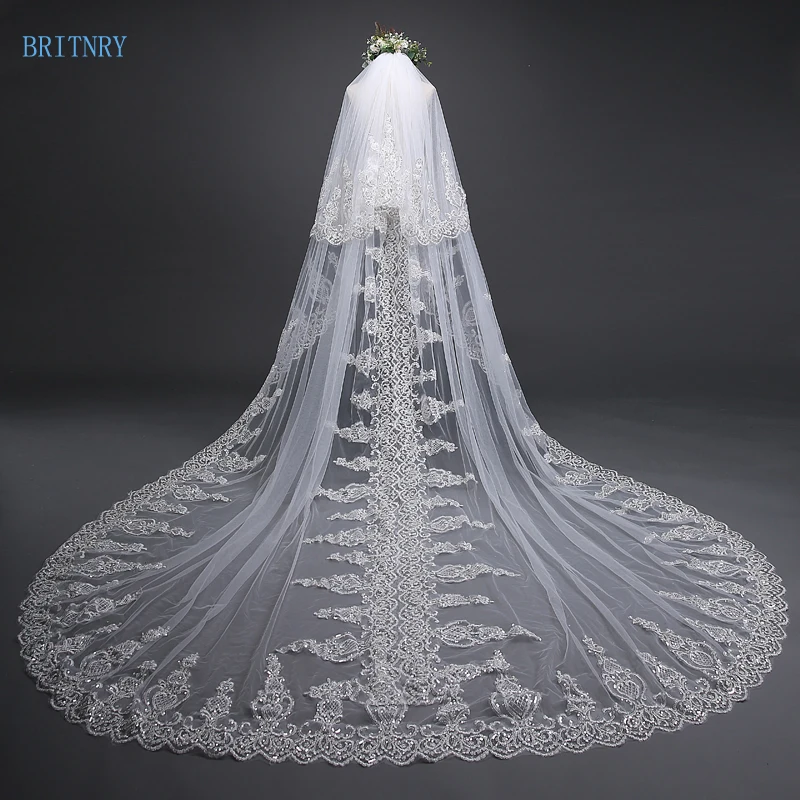 BRITNRY 2018 New Arrival Ivory Wedding Veil with Comb Lace Sequins High Quality Bridal Veil Two Layer Blusher Veil
BRITNRY 2018 New Arrival Ivory Wedding Veil with Comb Lace Sequins High Quality Bridal Veil Two Layer Blusher Veil