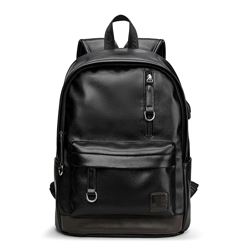 Fashion Leather Backpack Men Laptop Backpacks Leather External USB Charge Antitheft Backpack For Male Waterproof Bag Rucksack
Fashion Leather Backpack Men Laptop Backpacks Leather External USB Charge Antitheft Backpack For Male Waterproof Bag Rucksack