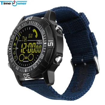 

Time Owner Waterproof Smart Watch EX28 Call SMS Alert Pedometer Sports Activities Tracker Men's Wristwatch for IOS Android