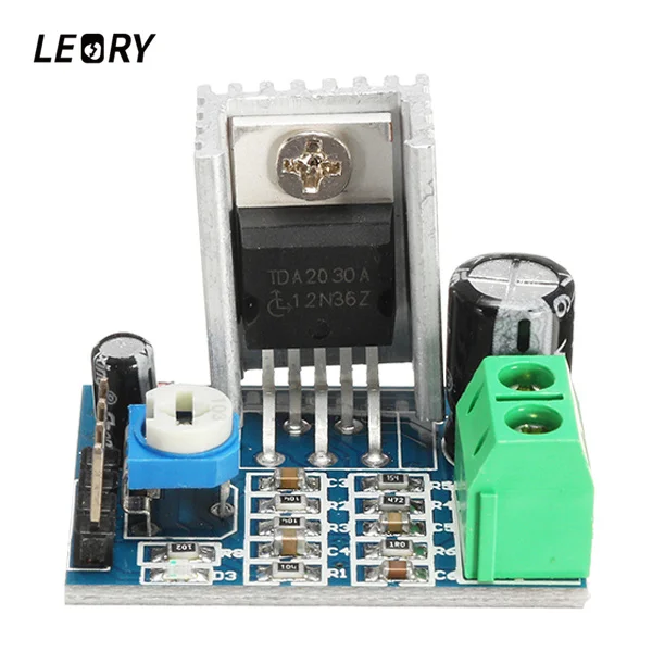 LEORY TDA2030 TDA2030A Audio Amplifier Module Module Power Supply Audio Amplifier Board Module 6-12V Single
LEORY TDA2030 TDA2030A Audio Amplifier Module Module Power Supply Audio Amplifier Board Module 6-12V Single