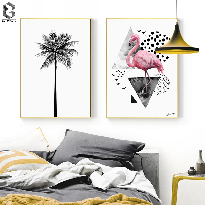 Nordic Canvas Prints and Posters Wall Art Flamingo Wall Pictures Palm Tree for Home Decoration, Modern Paintings Wall Decor
Nordic Canvas Prints and Posters Wall Art Flamingo Wall Pictures Palm Tree for Home Decoration, Modern Paintings Wall Decor