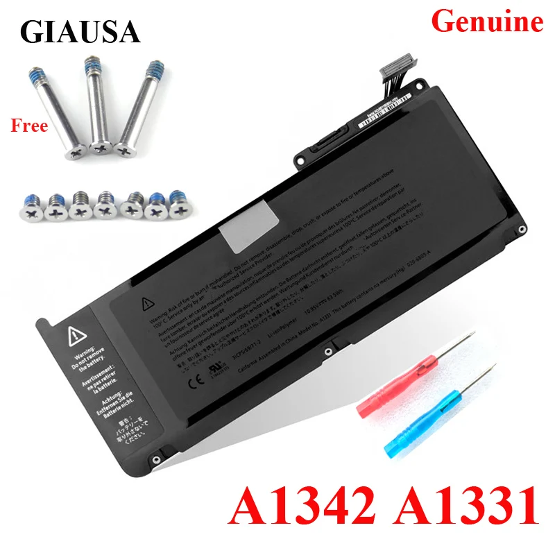 Wholesale supplier A1331 battery for apple macbook pro 13'' A1342 Unibody MC207LL/A MC516LL/A 2009 2010 Free back cover screws
Wholesale supplier A1331 battery for apple macbook pro 13'' A1342 Unibody MC207LL/A MC516LL/A 2009 2010 Free back cover screws