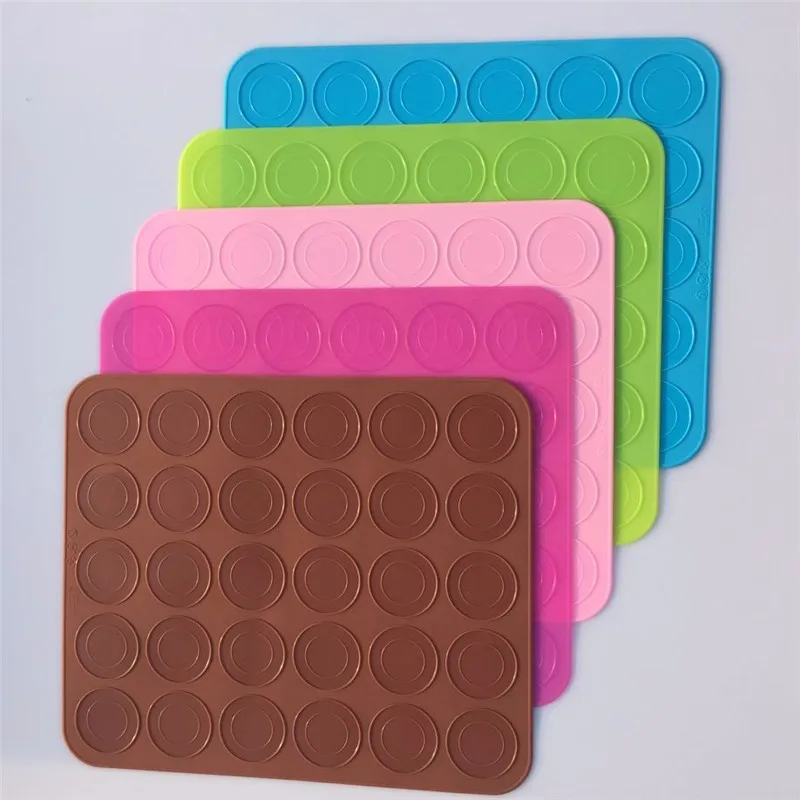 2018 Silicone Macaroon Pastry Oven Baking Mould Sheet Mat 30-Cavity DIY Mold Baking Mat Esteiras Forros De Cozimento ZT D0215
2018 Silicone Macaroon Pastry Oven Baking Mould Sheet Mat 30-Cavity DIY Mold Baking Mat Esteiras Forros De Cozimento ZT D0215