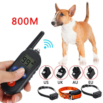 3 Style 800m IPX7 Waterproof Electronic Dog Training Remote Transmitter Collars Stop Barking LCD Display Remote Shock TUP Strap
3 Style 800m IPX7 Waterproof Electronic Dog Training Remote Transmitter Collars Stop Barking LCD Display Remote Shock TUP Strap
