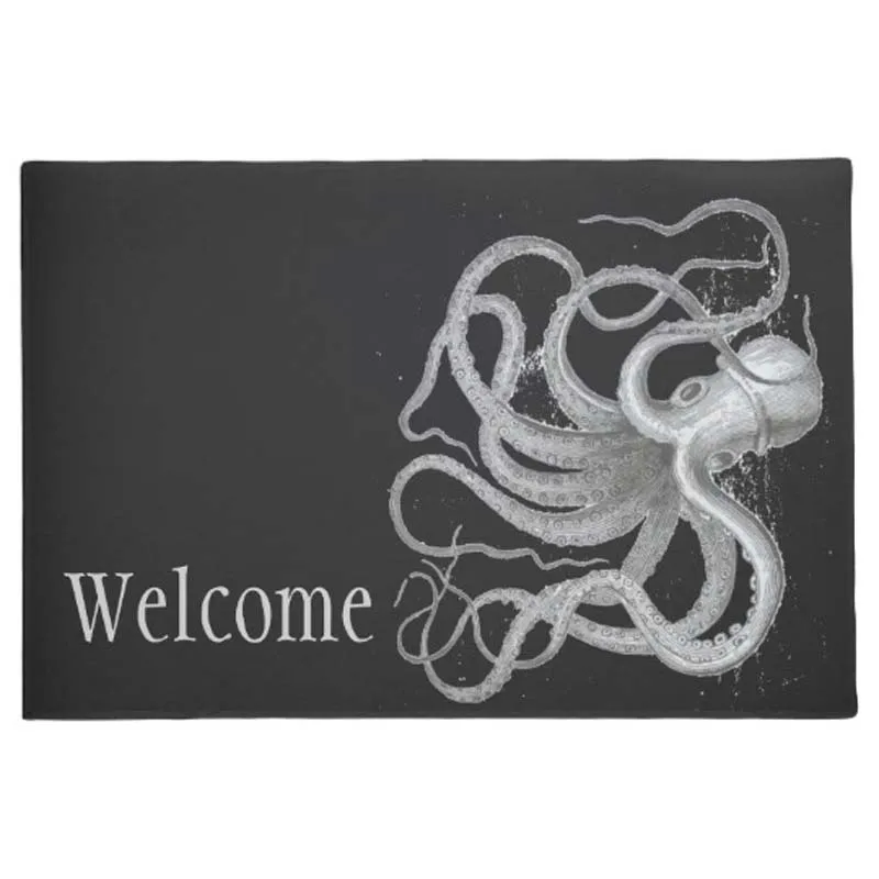 Welcome nautical octopus vintage beach doormat Home Decoration Entry Non-slip Door Mat Rubber Washable Floor
Welcome nautical octopus vintage beach doormat Home Decoration Entry Non-slip Door Mat Rubber Washable Floor