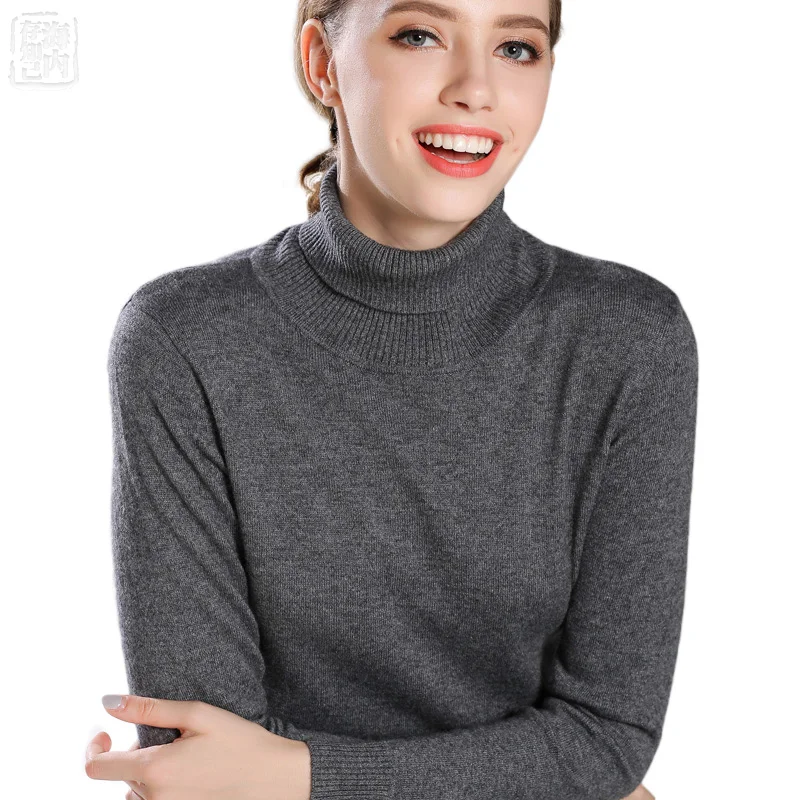 Colors Women 100% Cashmere Turtleneck Pullover Swater Women's Solid Rib Collar Sweaters Knit Top Female Jumper 2019 Explosions
Colors Women 100% Cashmere Turtleneck Pullover Swater Women's Solid Rib Collar Sweaters Knit Top Female Jumper 2019 Explosions